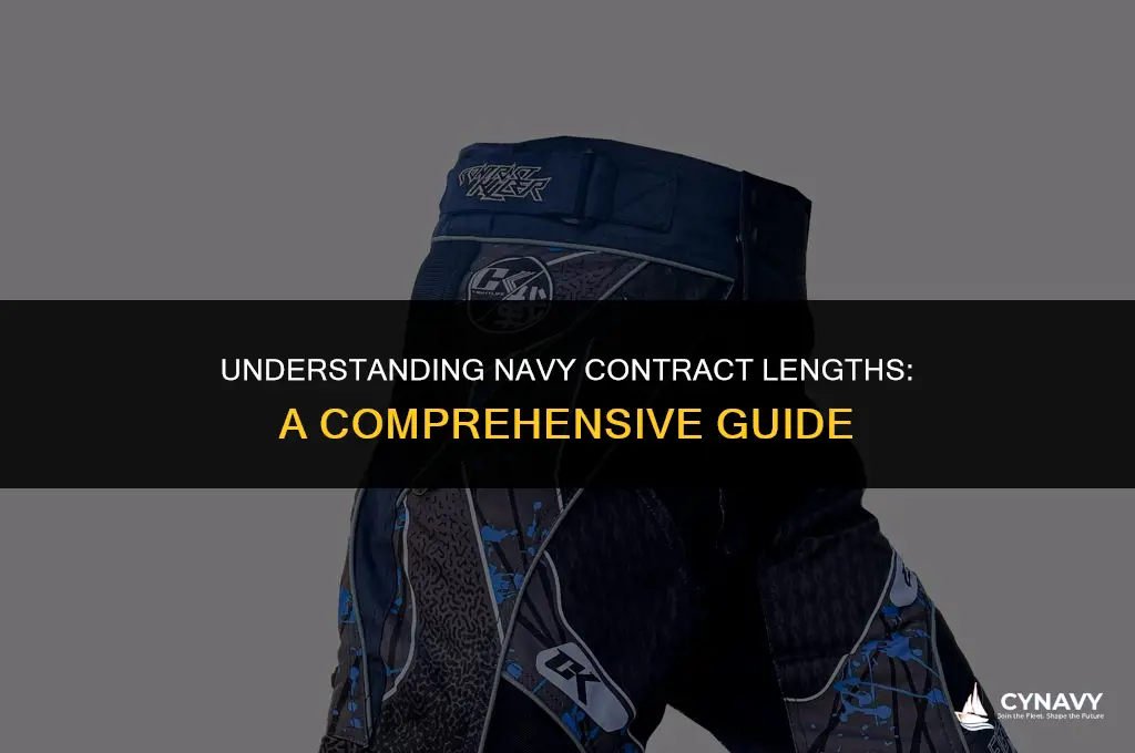 how long is navy contract