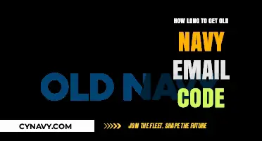 How Long Does It Take to Receive Old Navy Email Code?