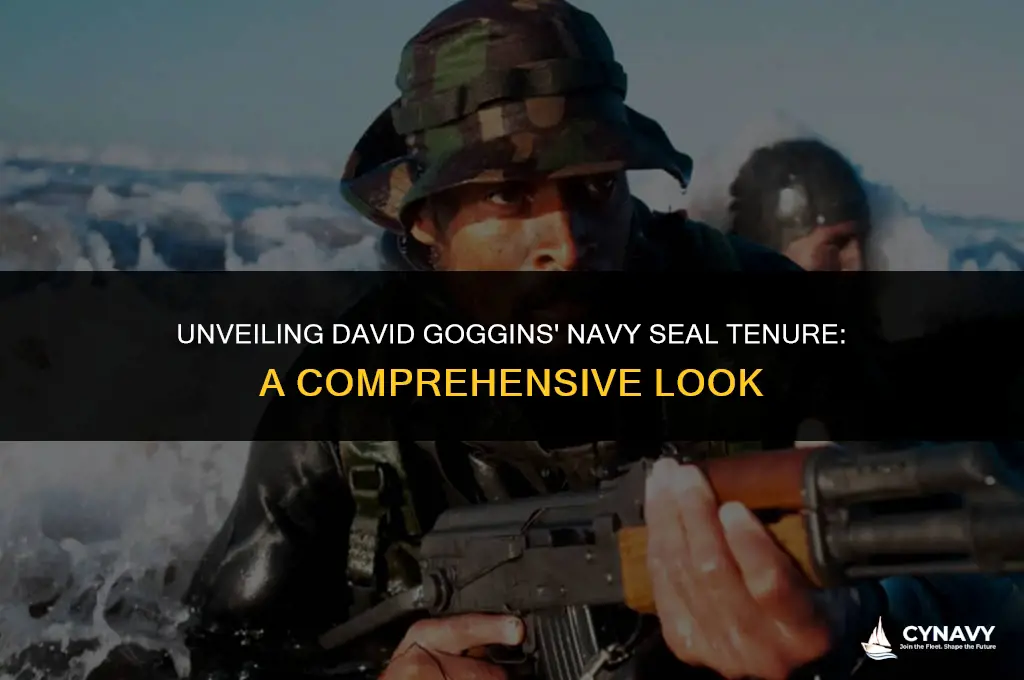 how long was david goggins a navy seal