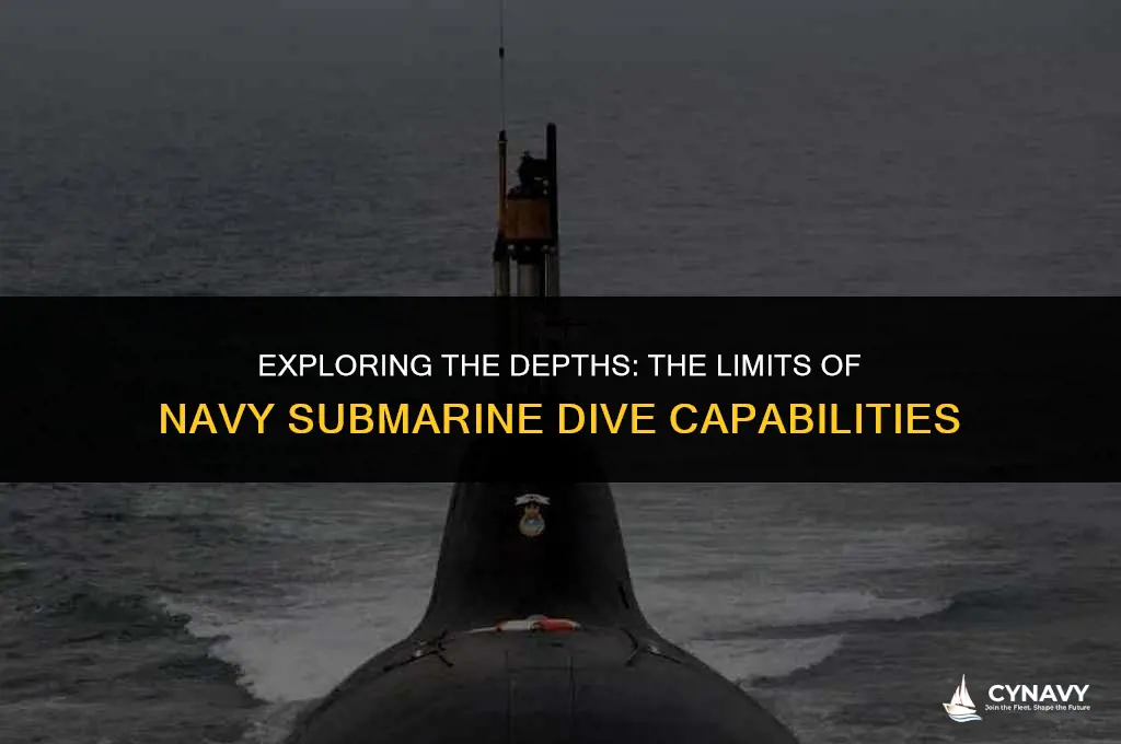 how low can navy submarines go