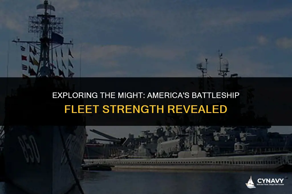 how many battleships does america have