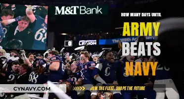 Counting Down to Victory: Army vs Navy Showdown Approaches