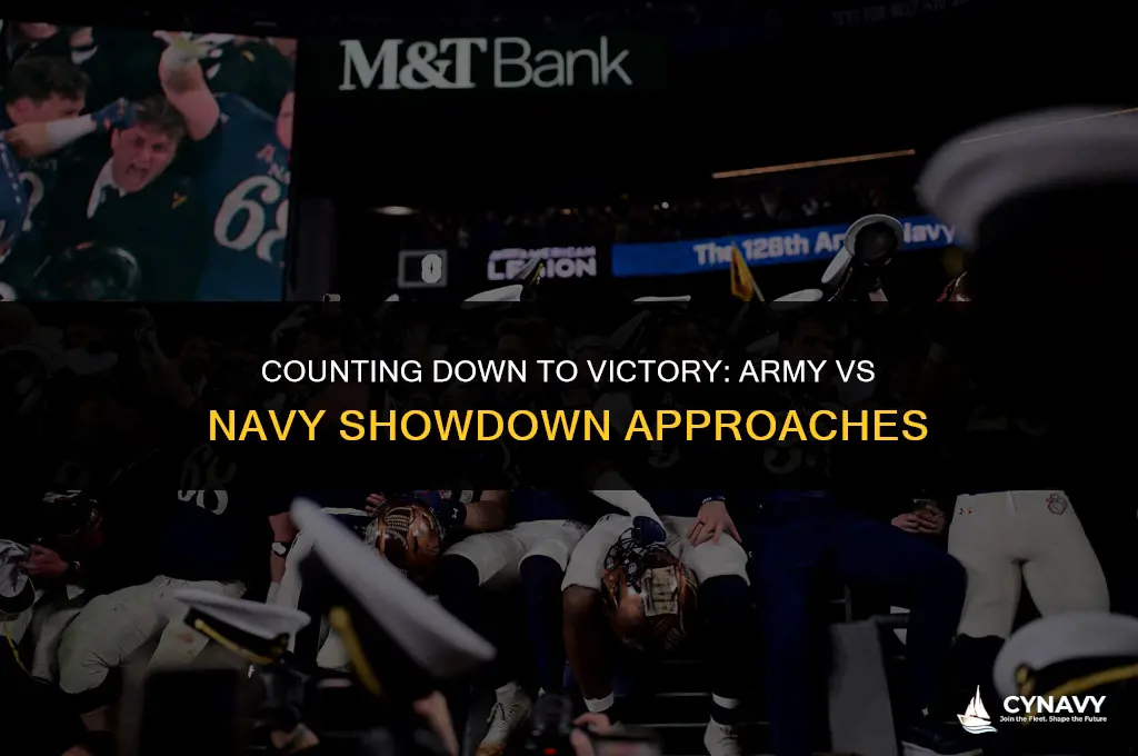 how many days until army beats navy