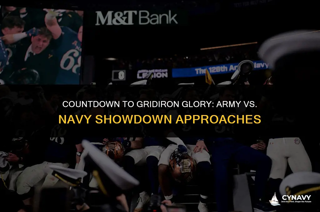 how many days until army navy