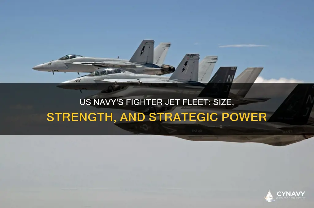 how many fighter jets does the us navy have