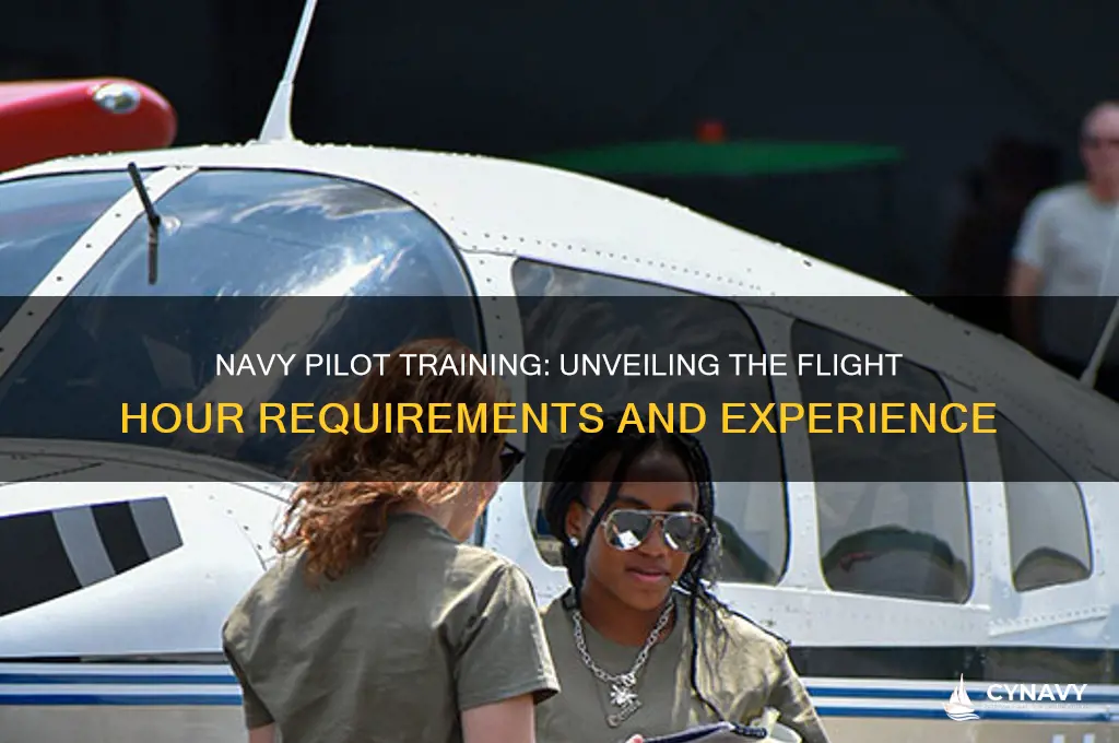 how many flight hours do navy pilots get