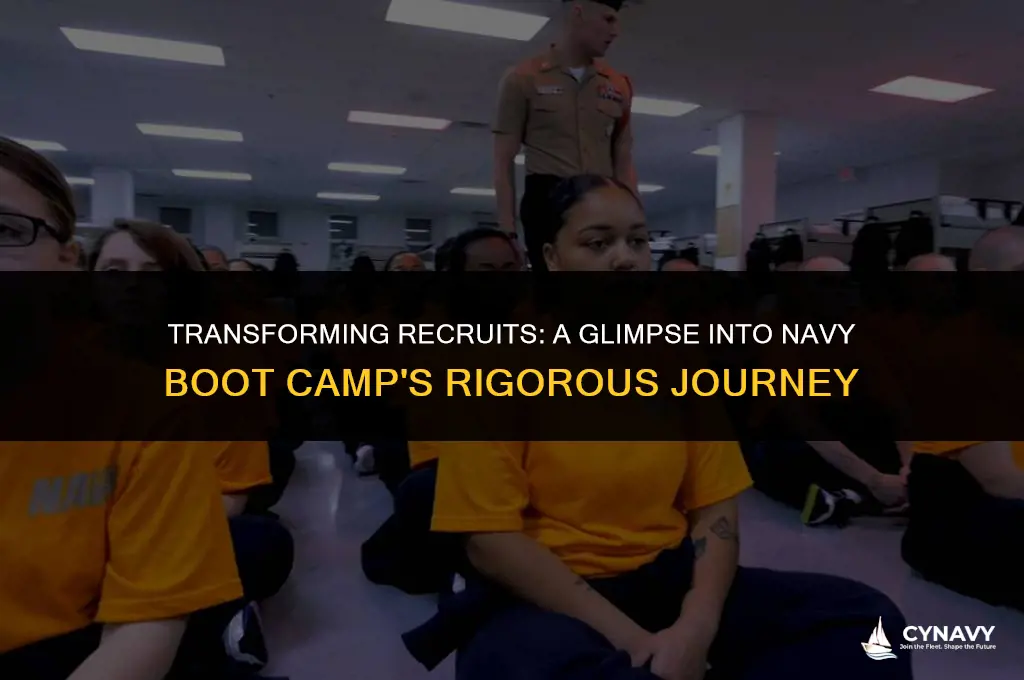 how many people go through navy boot training