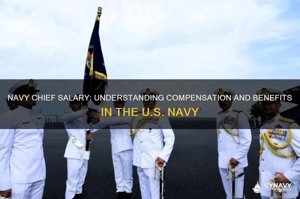 how mch does a chief in the navy get paid