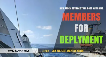 Advance Notice for Navy Deployments: What to Expect