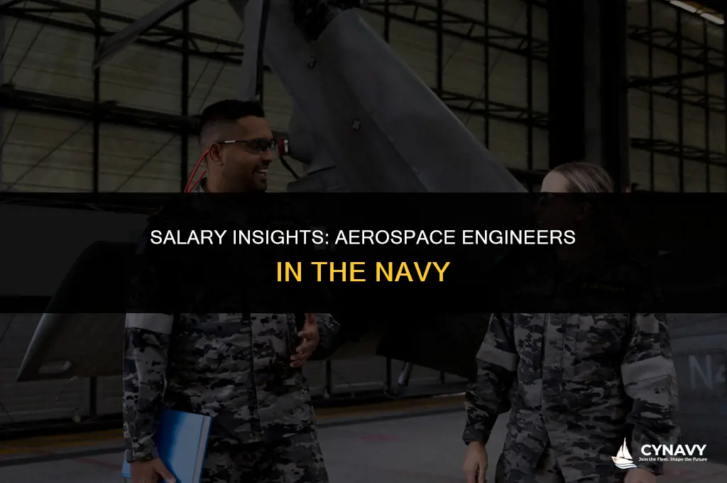 how much do aerospace engineers make in the navy