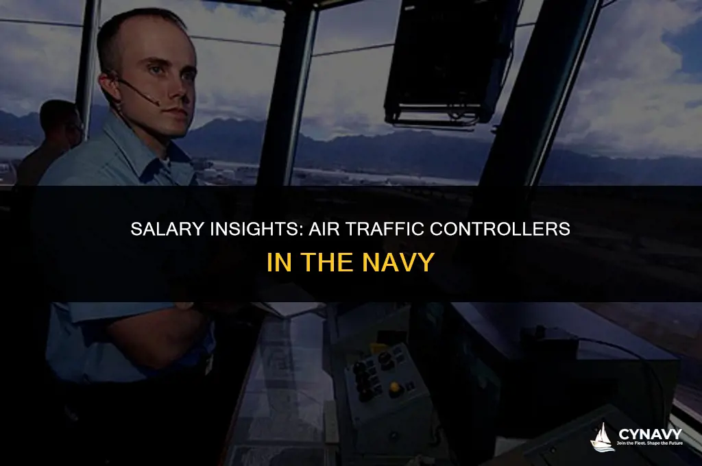how much do air traffic controllers make in the navy