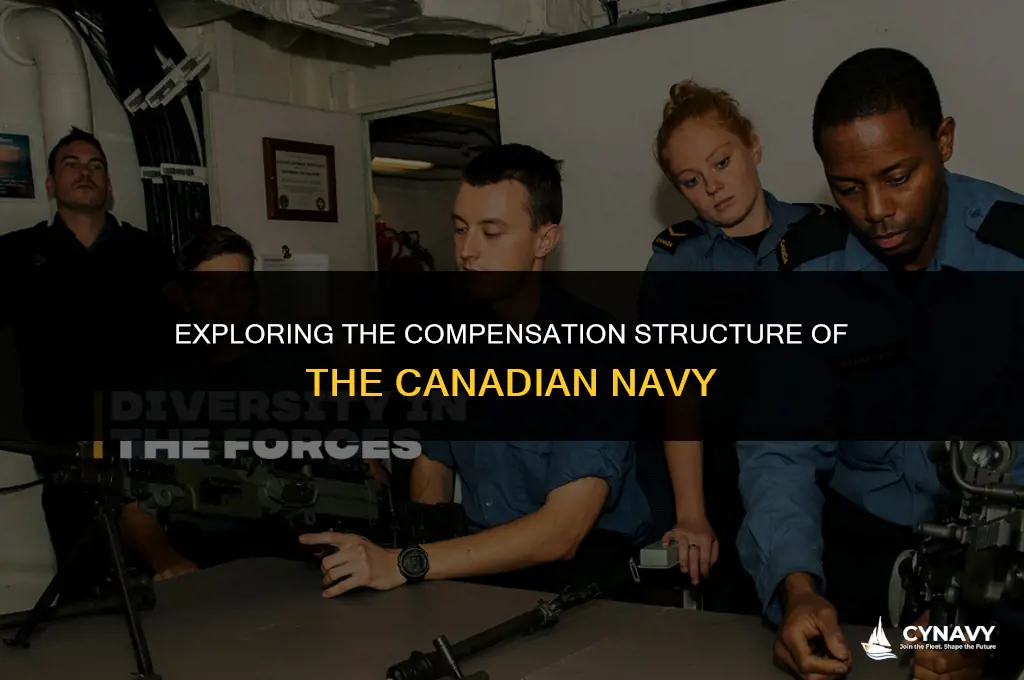 how much do canadian navy get paid