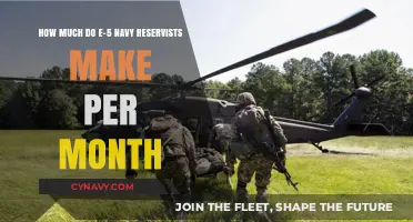 Monthly Earnings of E-5 Navy Reservists: A Comprehensive Guide