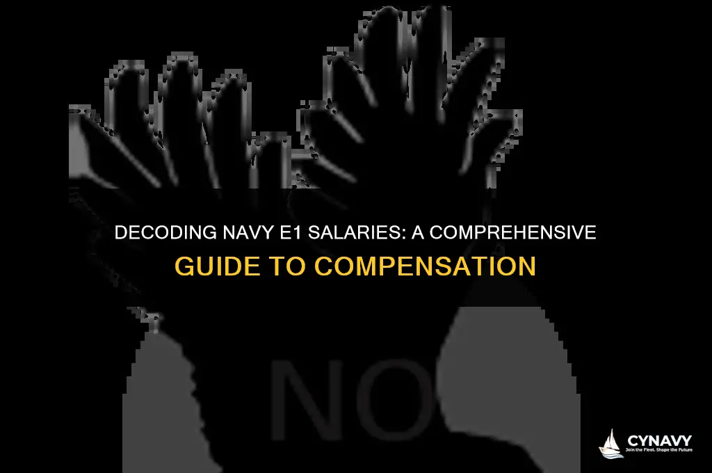how much do e1 get paid in the navy