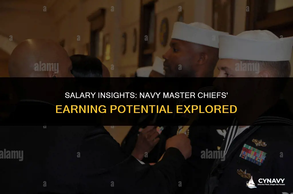 how much do master chief in the navy make