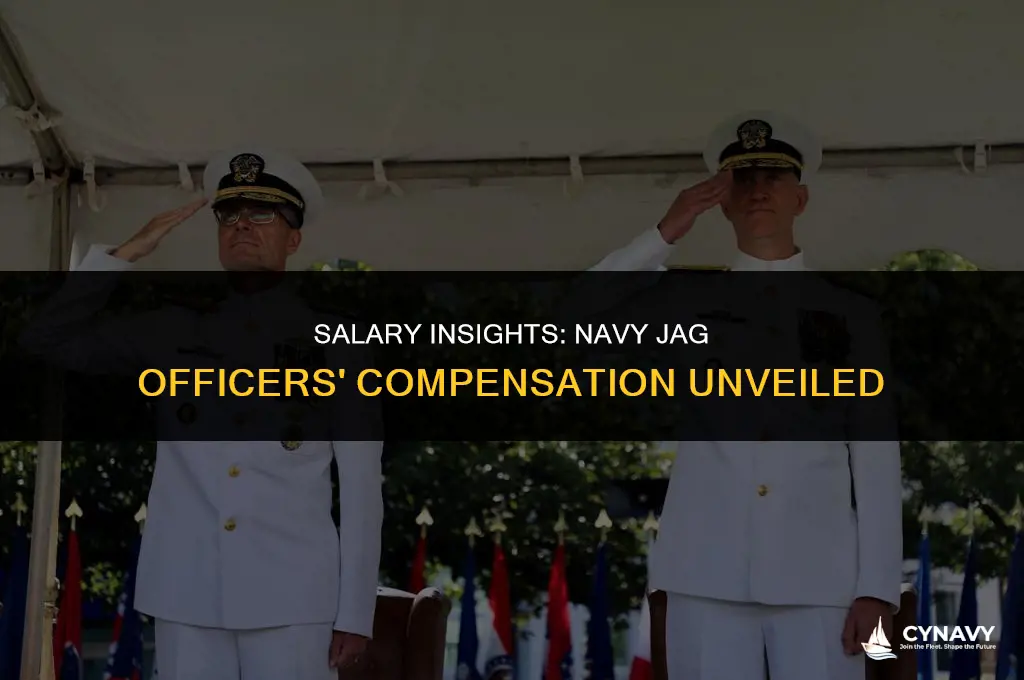 how much do navy jag officers get paid