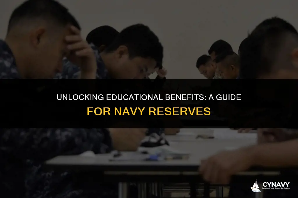 how much do navy reserves get for school