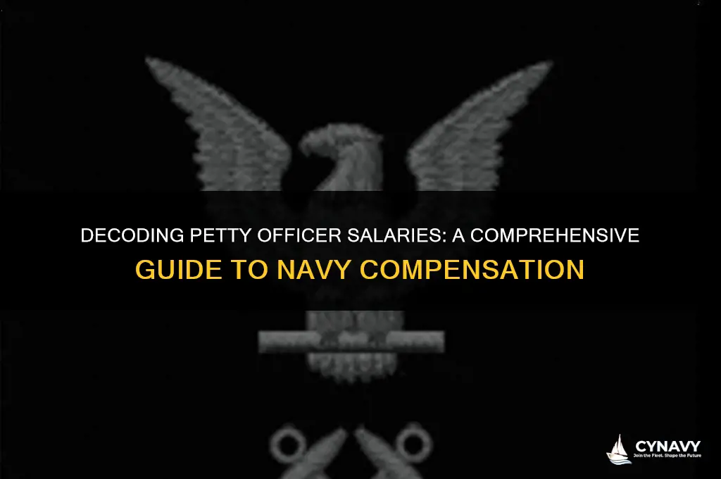 how much do petty officers make in the navy