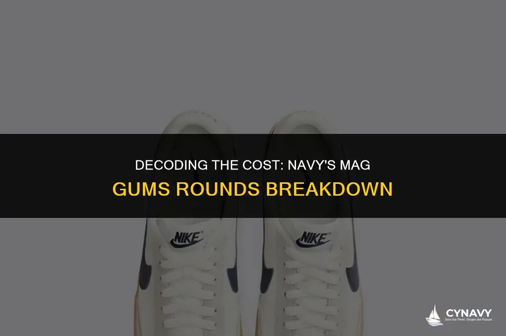 how much do the rounds for navy