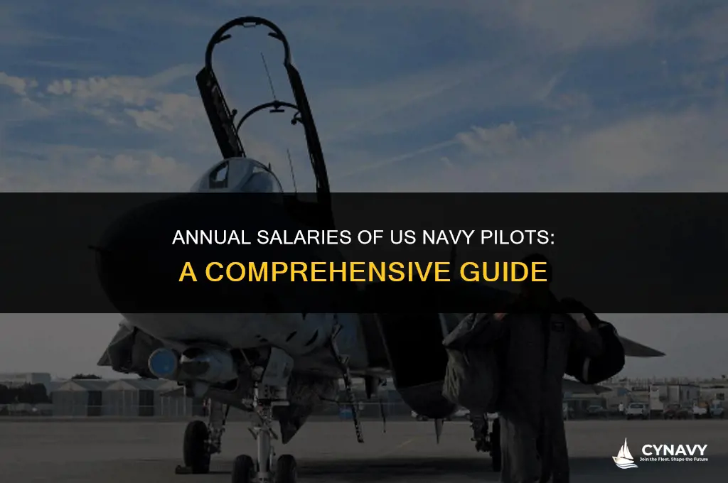 how much do us navy pilots make a year
