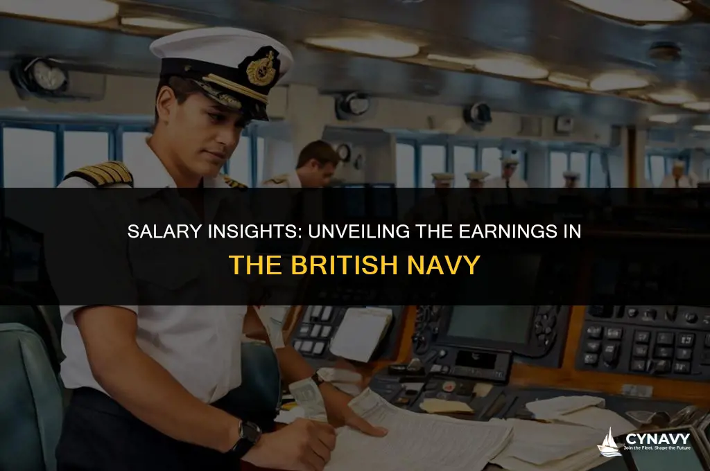 how much do you earn in the british navy
