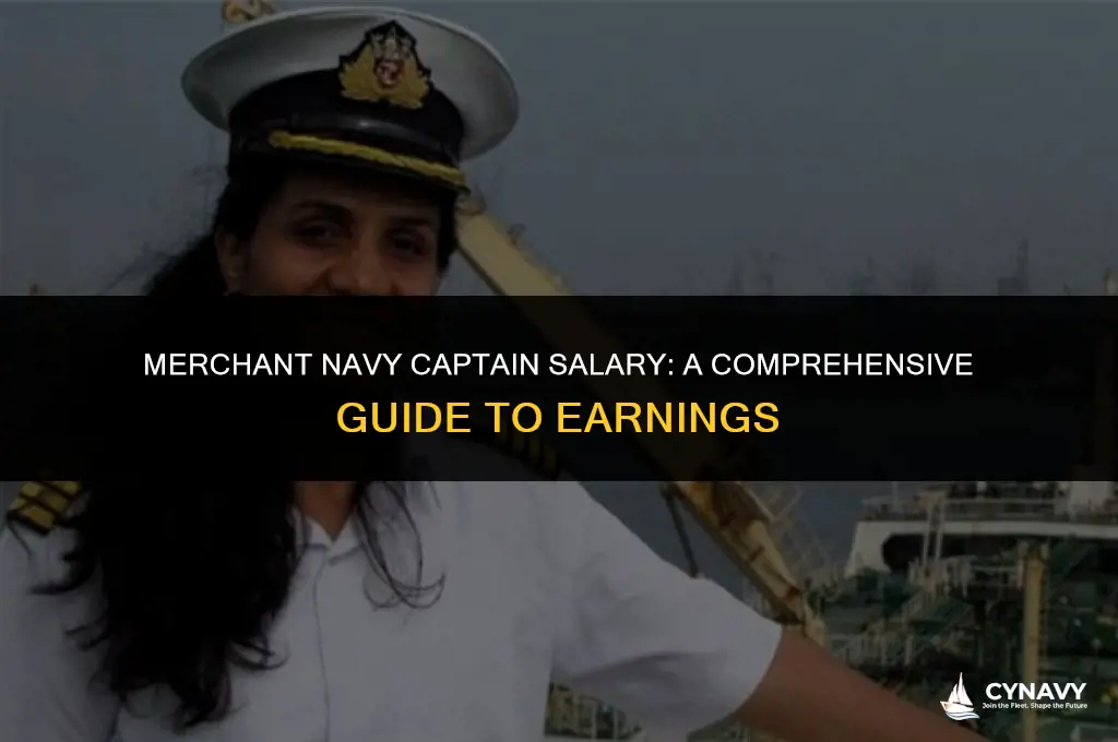 how much does a captain in the merchant navy earn