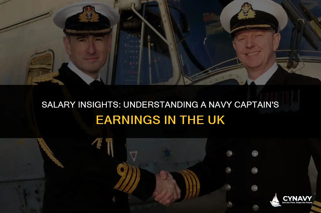 how much does a captain in the navy make uk