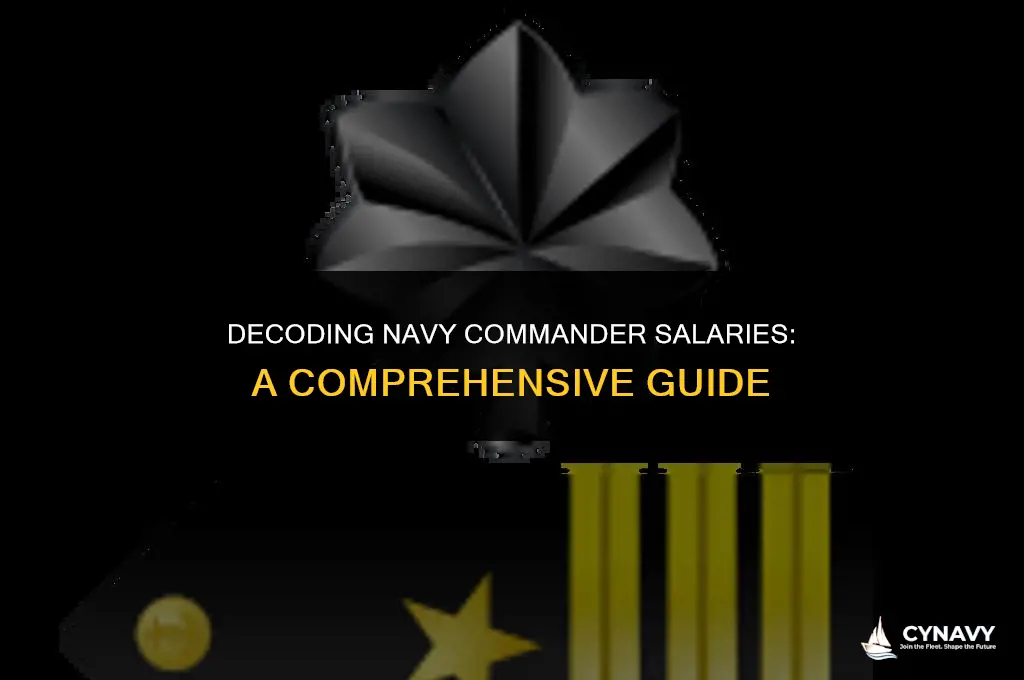 how much does a commander in the navy earn