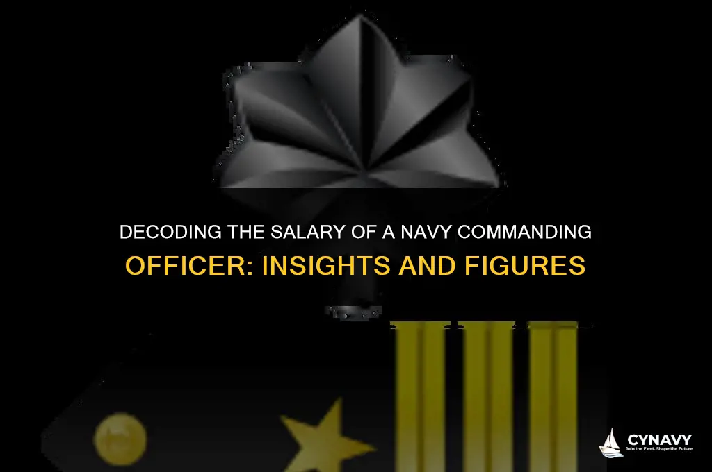 how much does a commanding officer in the navy make