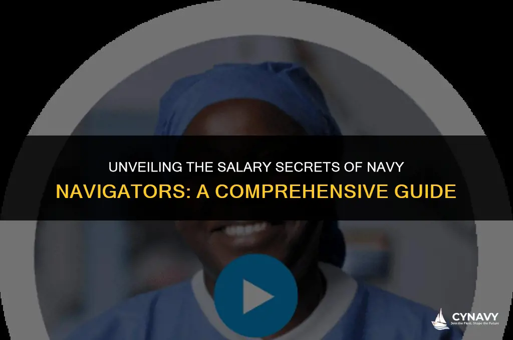 how much does a navigator in the navy make