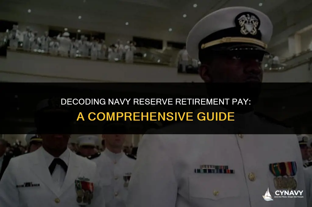 how much does a navy 04 reserve retirement pay