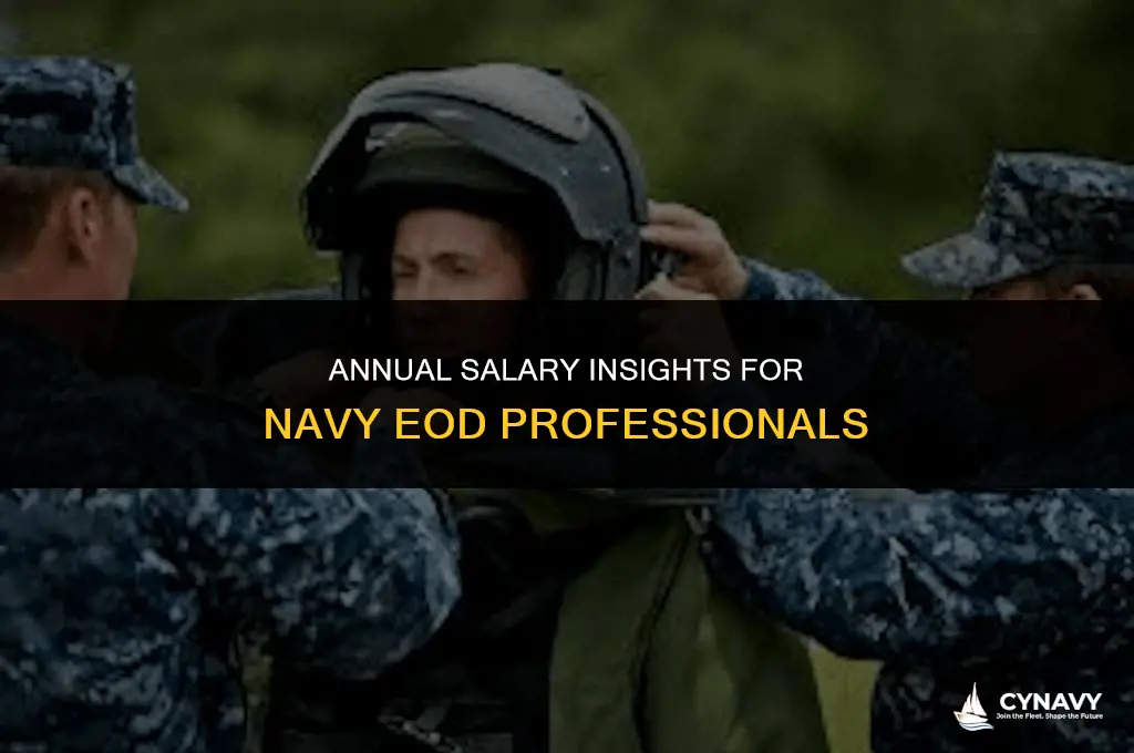 how much does a navy eod make a year