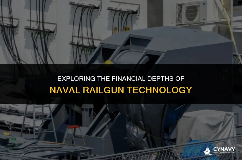 how much does a railgun cost from the navy