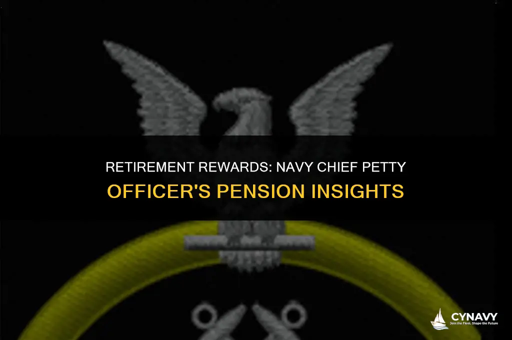 how much does a retired navy chief petty officer make