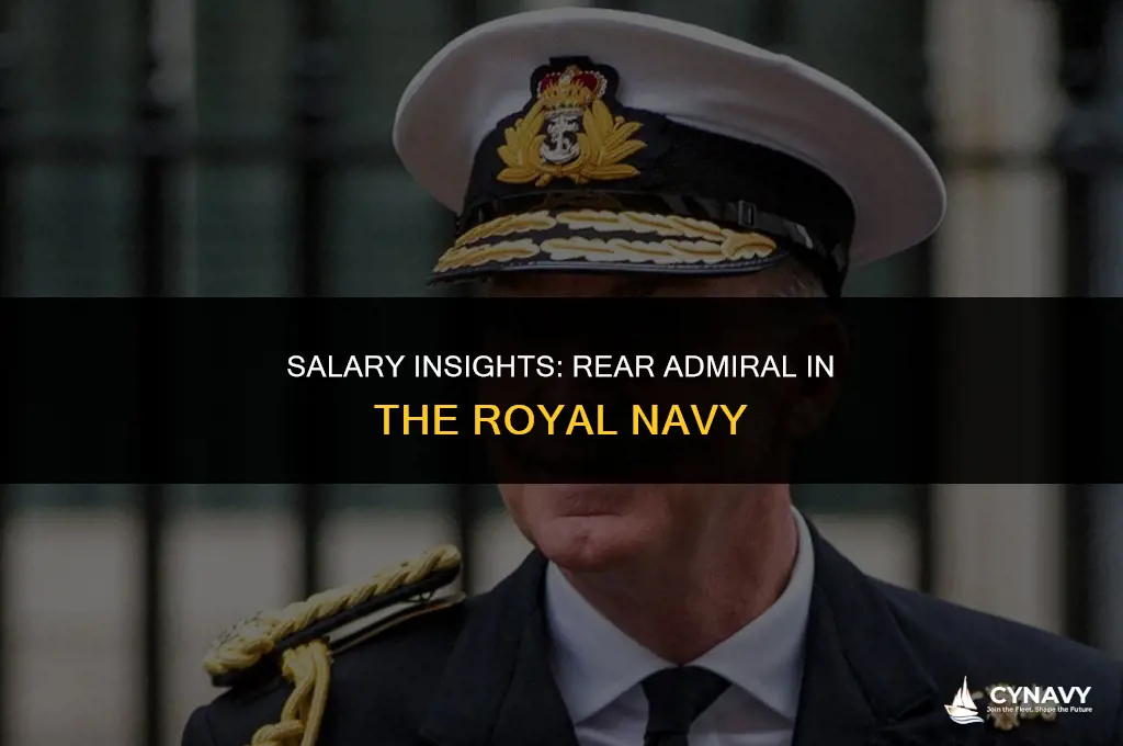 how much does a royal navy rear admiral earn