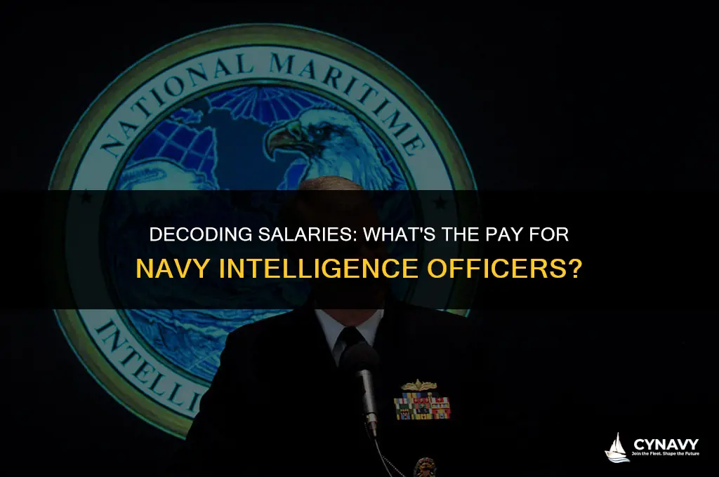 how much does an intelligence officer make in the navy
