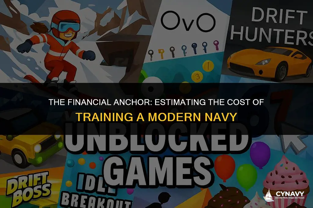 how much does it cost to train a navy at
