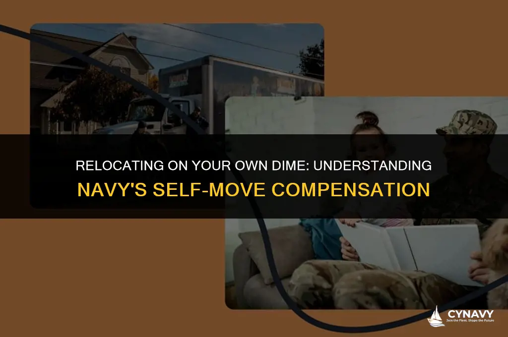 how much does navy give if you move yourself