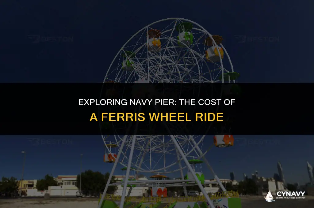 how much does the ferris wheel at navy pier cost