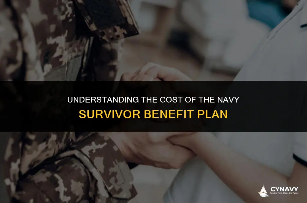 how much does the navy survivor benefit plan cost
