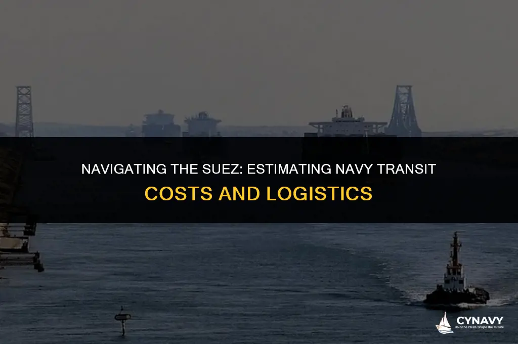 how much for navy to go through suez
