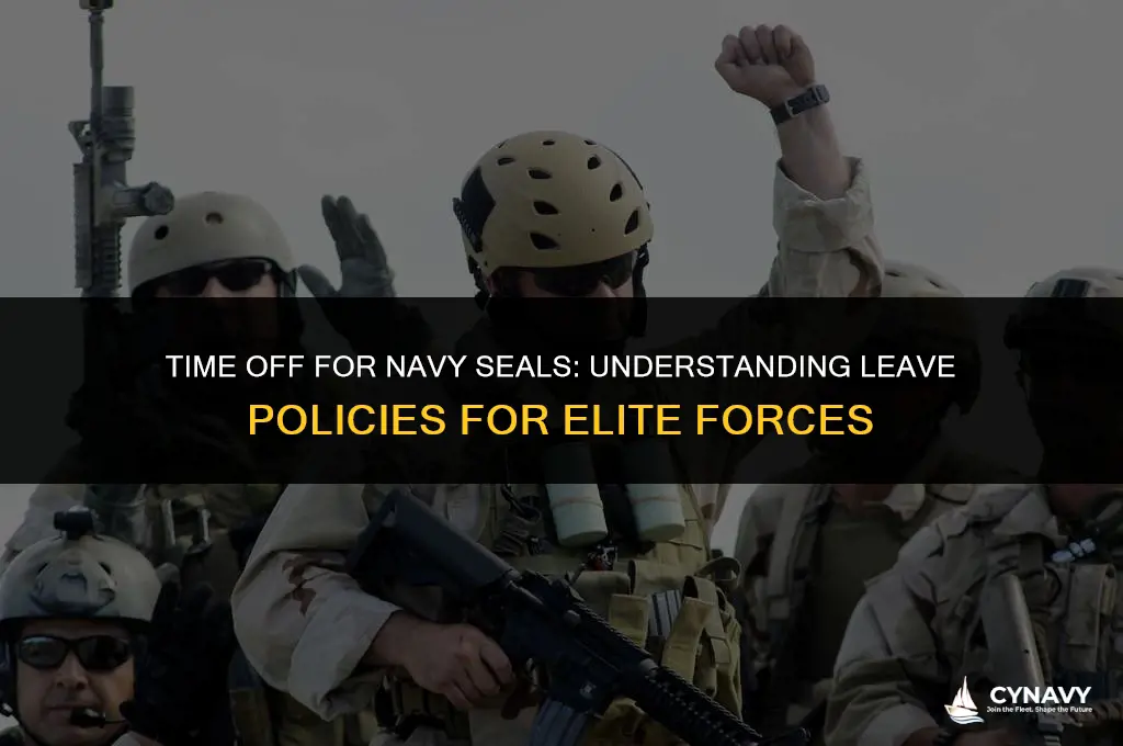how much leave do navy seals get