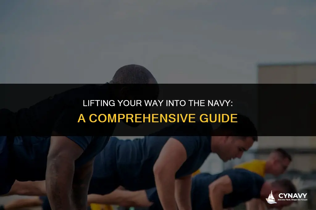 how much to lift to get ibto the navy