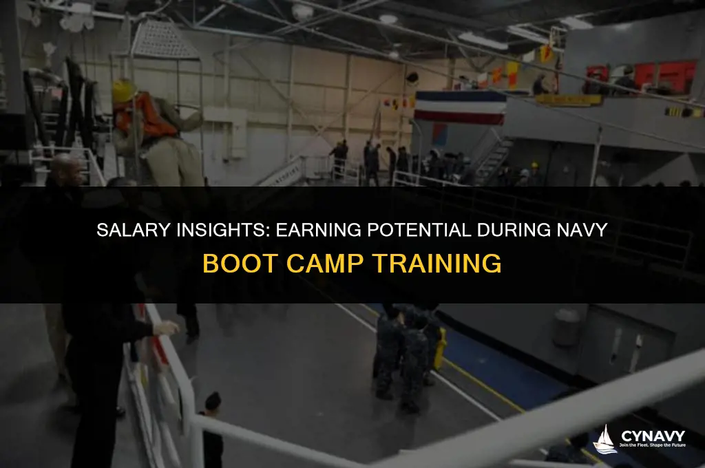 how much will i get paid in navy boot camp