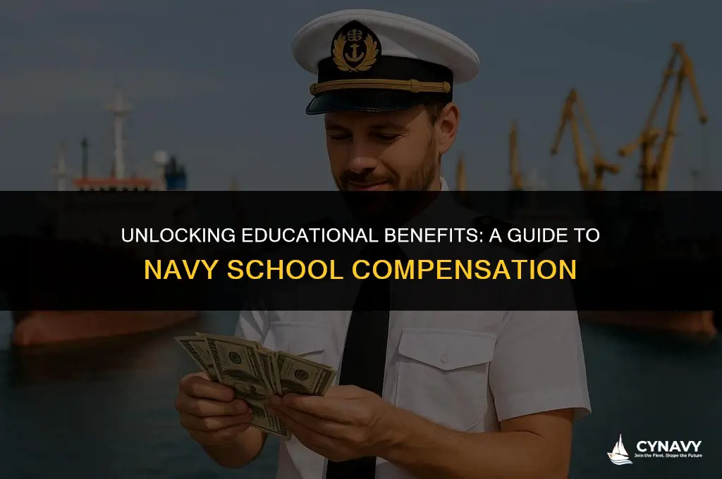 how much you get paid for school in navy