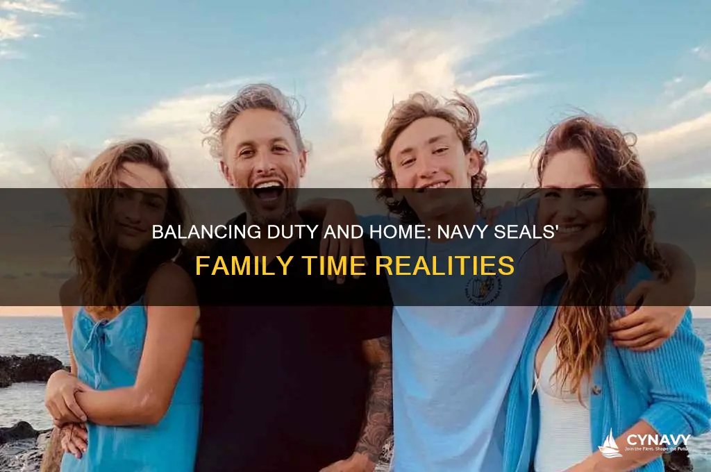 how often do navy seals get to see their families