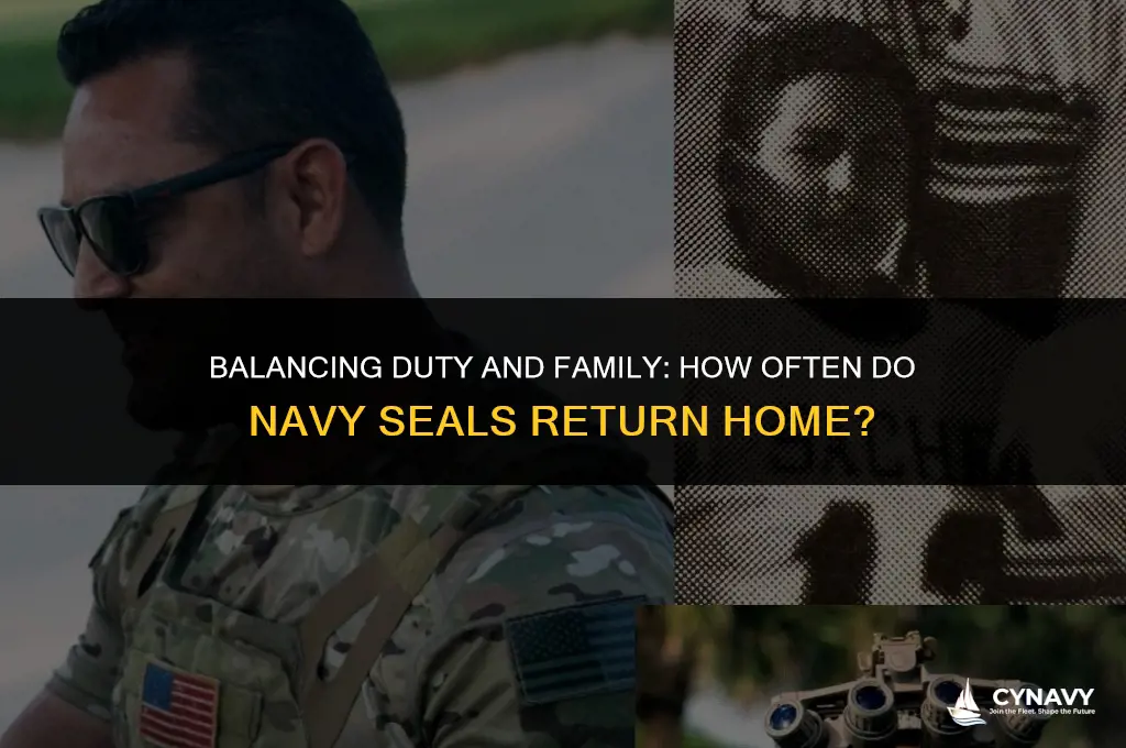 how often do navy seals go home