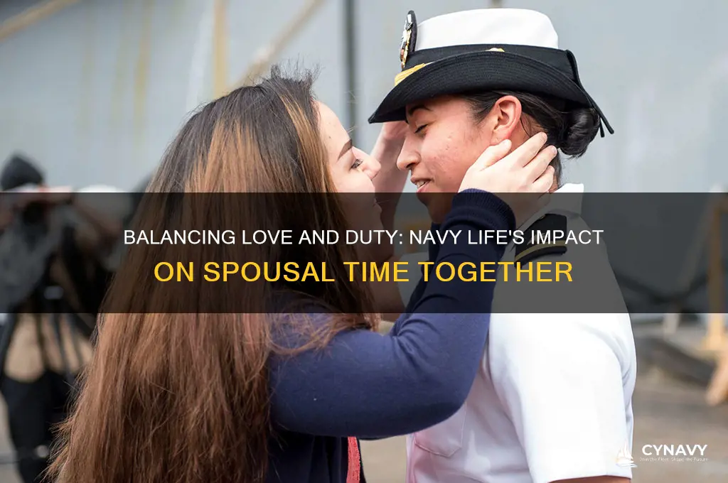 how often do you get to see spouse in navy