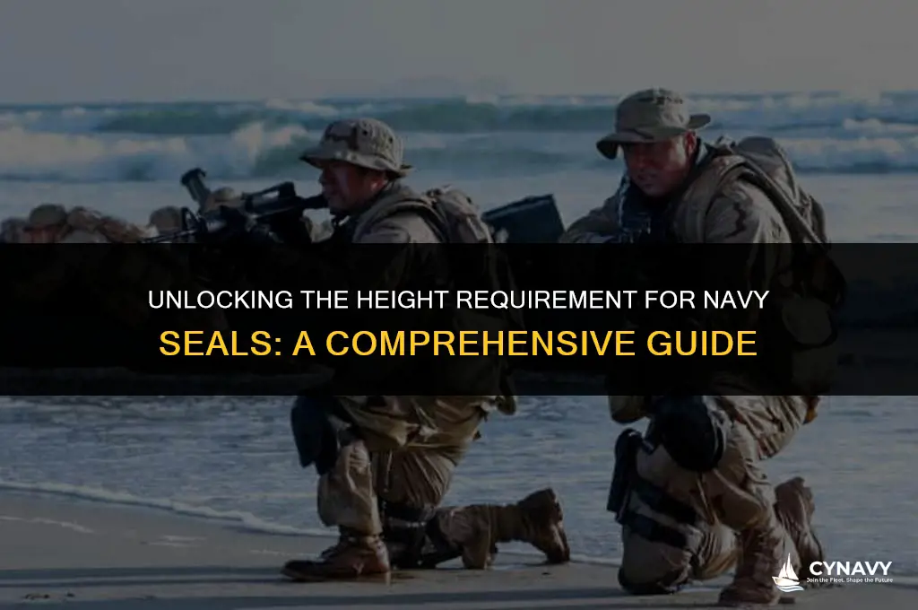 how tall do you have to be a navy seal