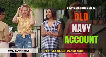 Boost Your Old Navy Shopping: Add Super Cash Today!